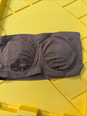 Rhonda Shear Brown Strapless Bandeau Bra